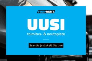 Autonvuokraus Jyväskylässä Finn-Rentiltä Scandic Jyväskylä Station -hotellilta